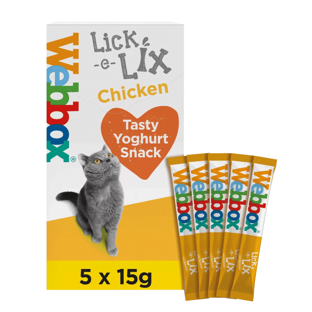 Webbox Lick-e-Lix Chicken Cat Treats - Webbox