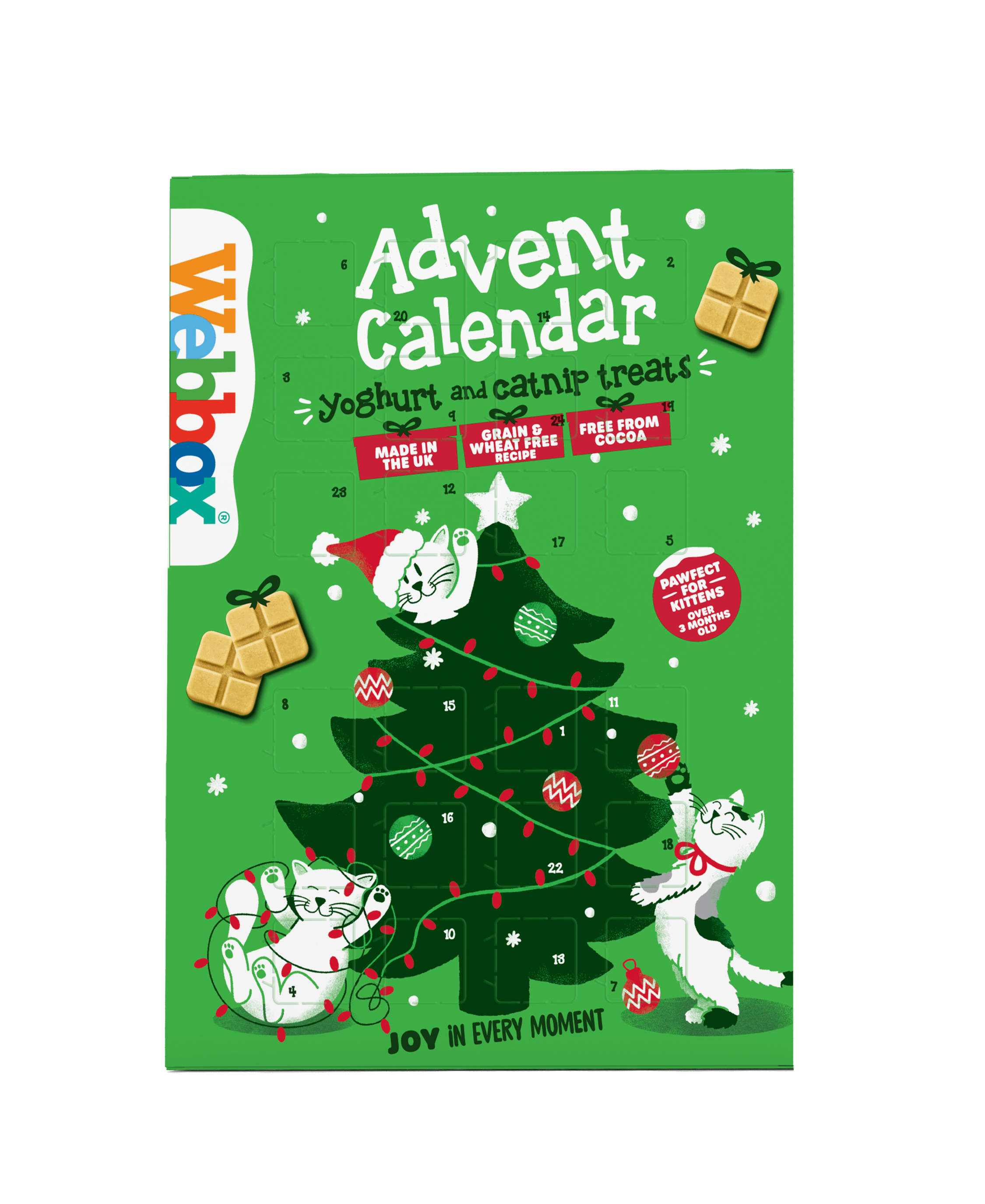 Webbox Christmas Advent Calendar for Cats - Webbox