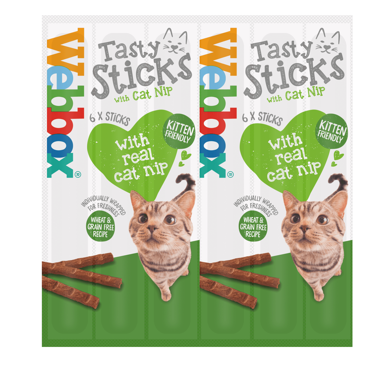 Webbox Tasty Sticks with Catnip Cat Treats