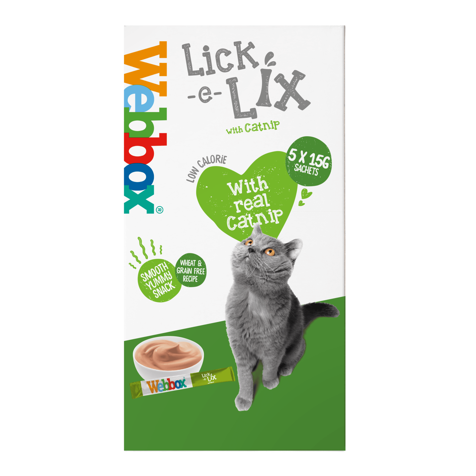 Webbox Lick-e-Lix with Catnip