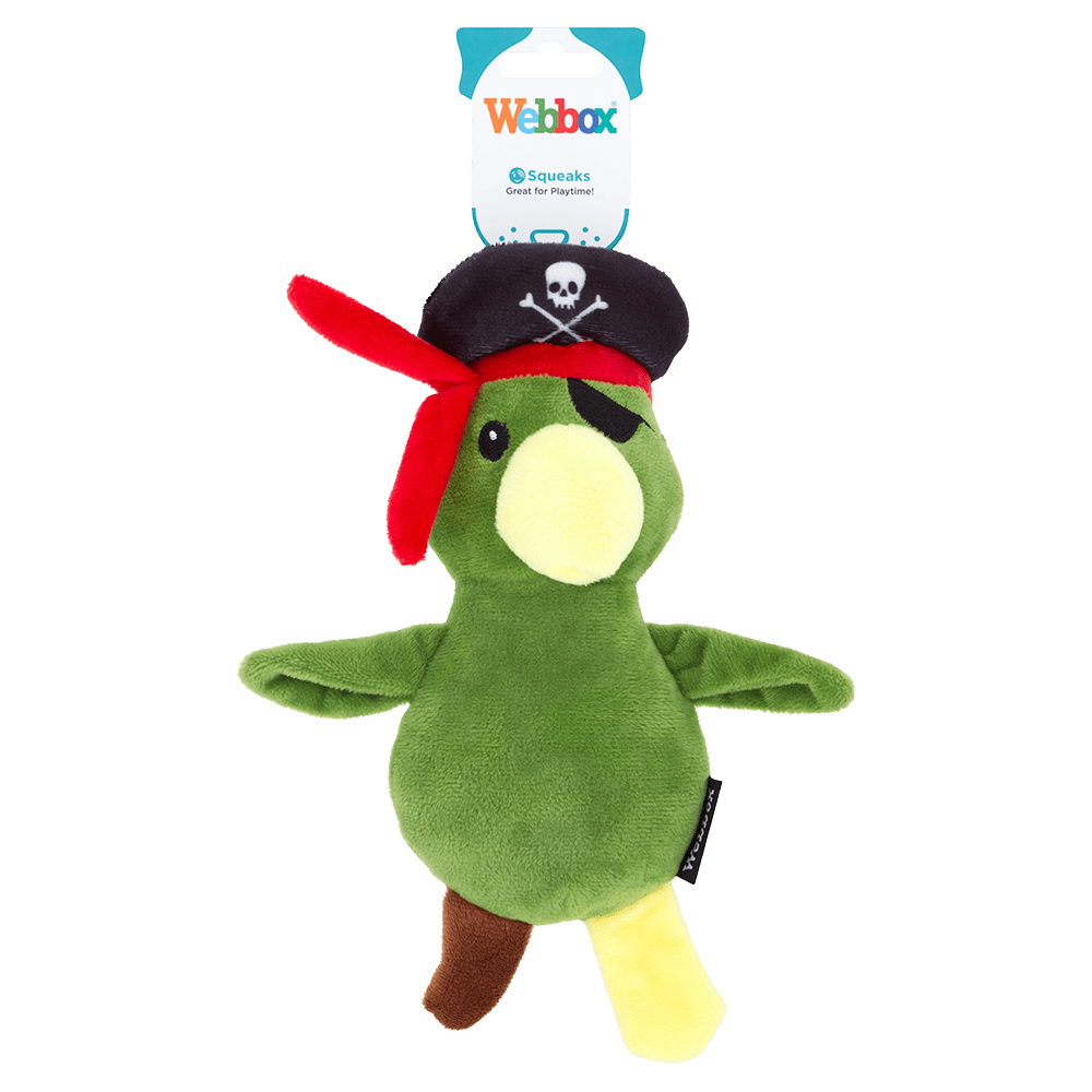 Webbox Plush Parrot Toy