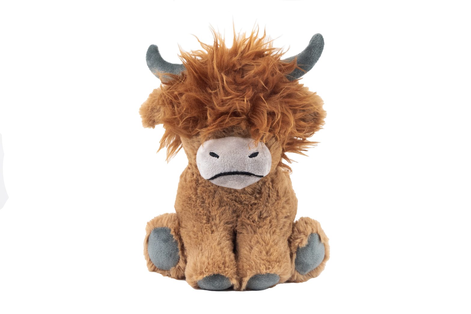 Webbox Cuddle Highland Cow Dog Toy