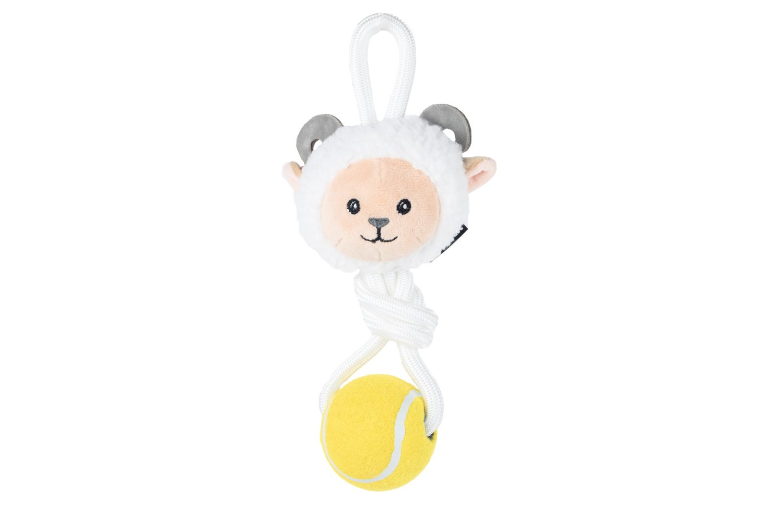 Webbox Rope & Ball Goat Dog Toy