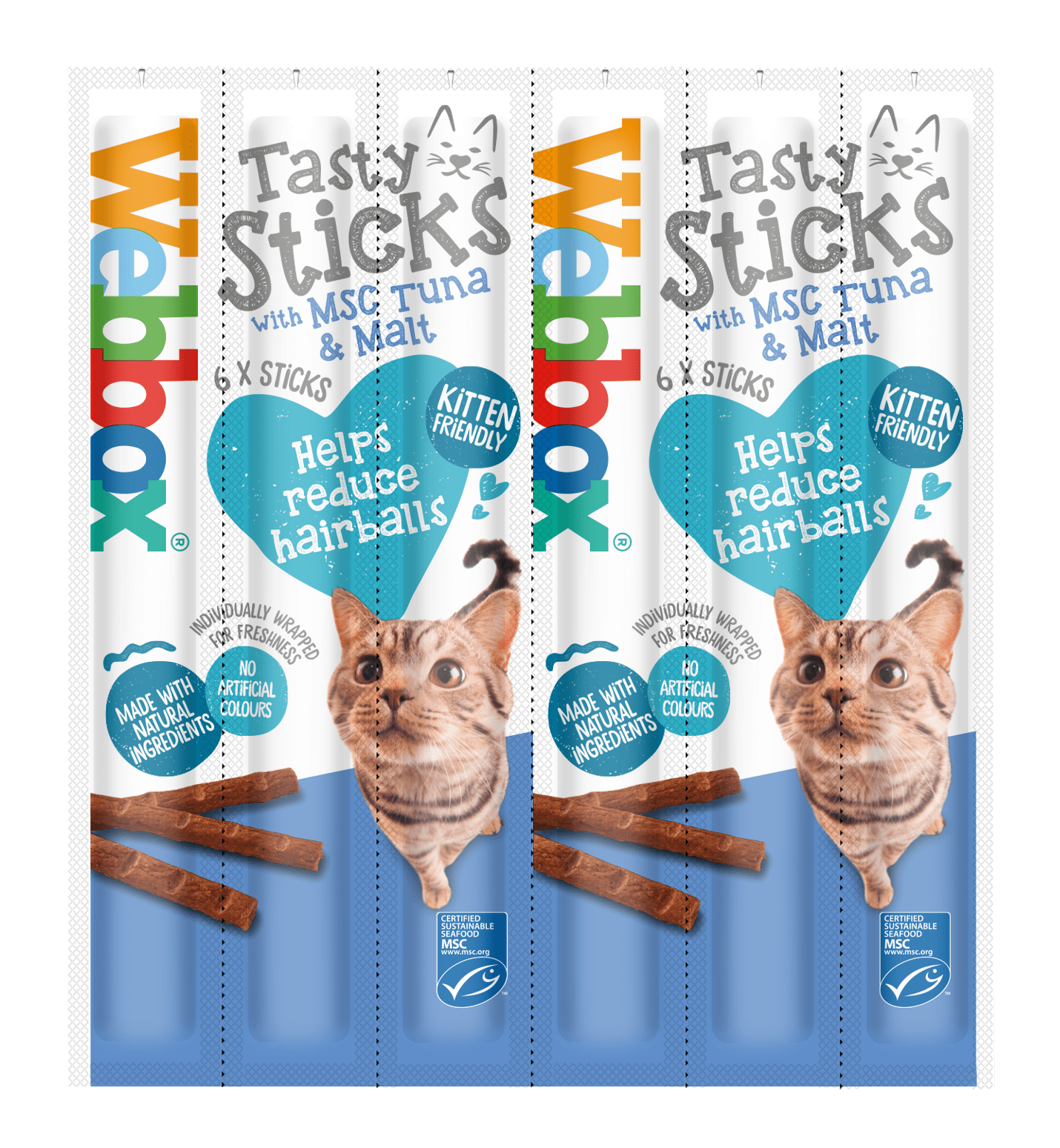 Webbox Cat Sticks with MSC Tuna & Malt