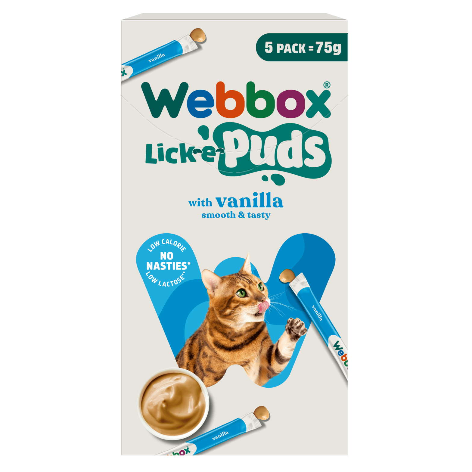 Webbox Lick-e-Puds with Vanilla